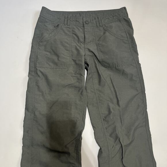 The North Face Hiking Pants Horizon 2.0 Womens Size 4 Gray Roll Up Leg - Picture 3 of 10
